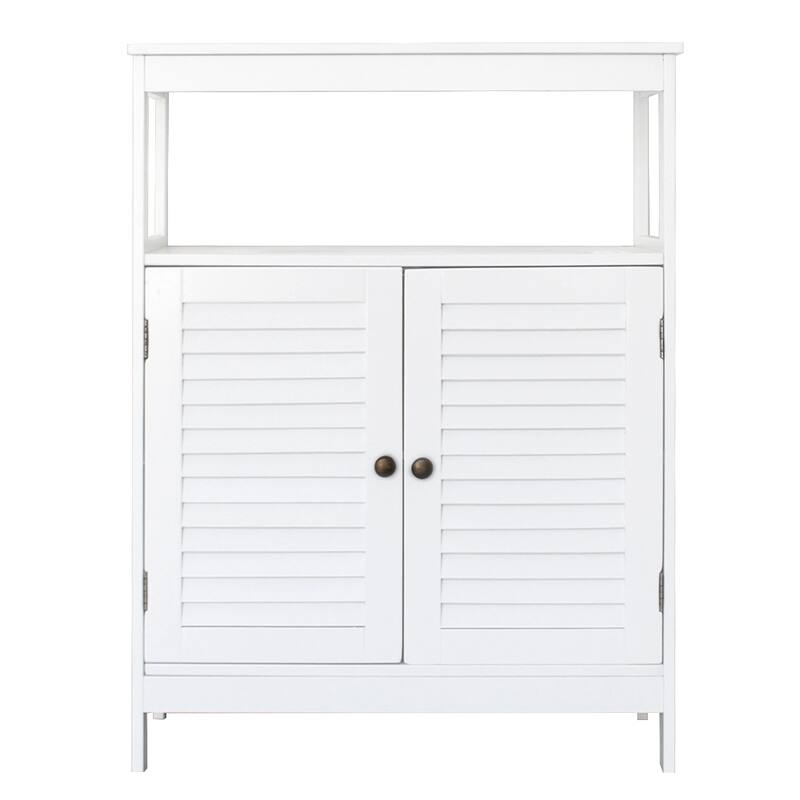 31.5" FCH Two-Door Bathroom Cabinet White