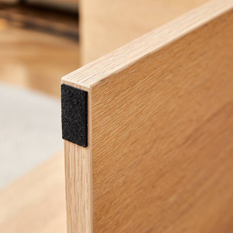 Modern Rectangular Coffee Table Snack Table, Home Office Coffee Table with Wooden Legs Living Room Center Table