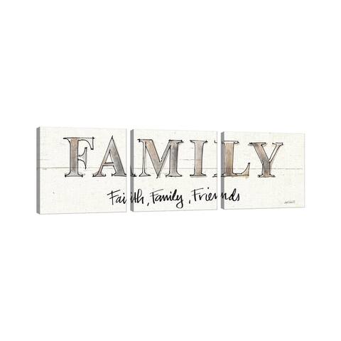 iCanvas "Farm Memories VII Friends" by Anne Tavoletti 3-Piece Canvas Wall Art Set