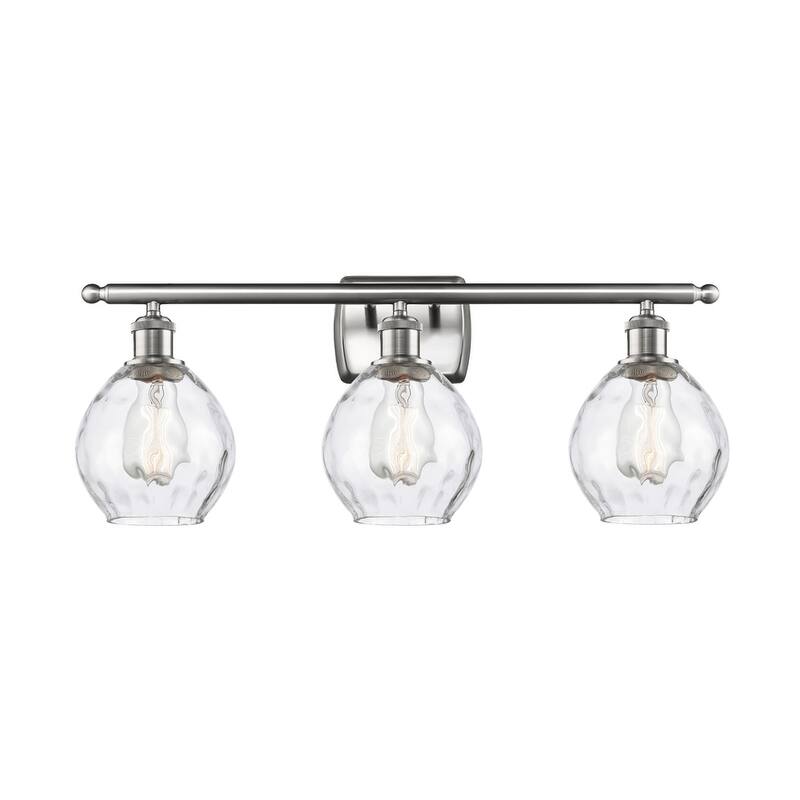 Innovations Lighting Small Waverly 3 Light 26" Wide Bathroom Vanity