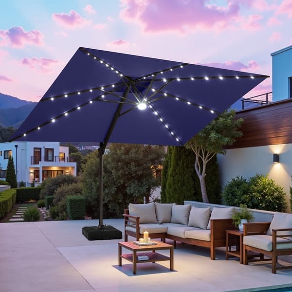 best rectangular cantilever patio umbrella ORYNTREX 10' X 13' Outdoor Large Rectangle Umbrella Heavy Duty 360Rotation Offset Umbrella for Garden Deck Pool Patio,Beige : Patio, Lawn & Garden Enjoy the perfect blend of functionality and style as the energy MEVBC 10 X 13 FT