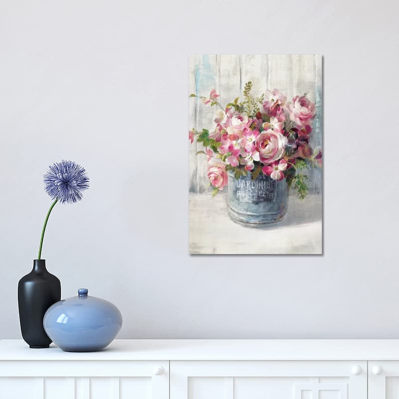 iCanvas "Garden Blooms I" by Danhui Nai Canvas Print - 18x12x1.5