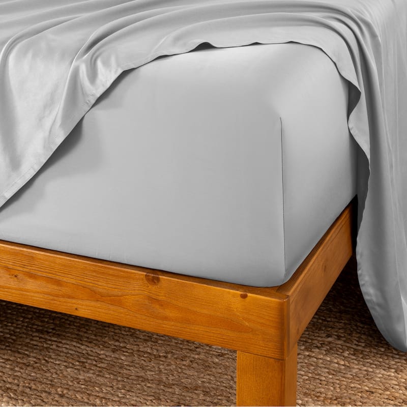 Bare Home Rayon from Bamboo Fitted Sheet