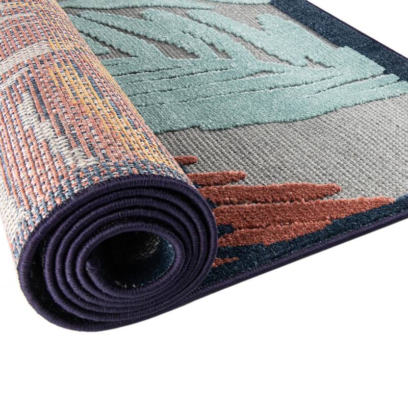 Outdoor Helena Collection Area Rug