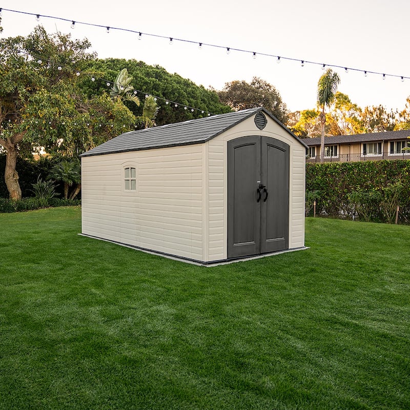 Lifetime 8 Ft. x 15 Ft. Outdoor Storage Shed