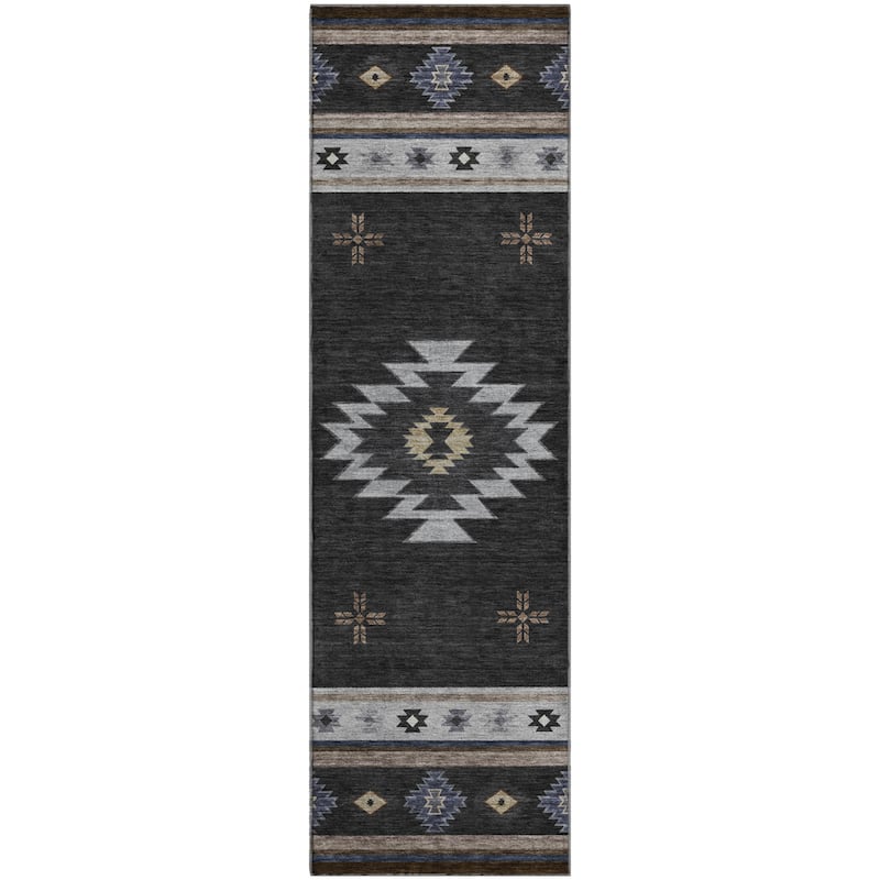 Premium Washable Super Soft Boho Tribal Mayfield Rug