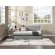 preview thumbnail 3 of 14, Upholstered Velvet Tufting Sleeper Sofa Chesterfield Daybed with Trundle