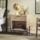 preview thumbnail 6 of 37, Walker Edison Modern Fluted-Drawer Nightstand