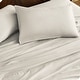 preview thumbnail 36 of 55, Bare Home Organic Cotton Sheet Set - Crisp Percale Weave