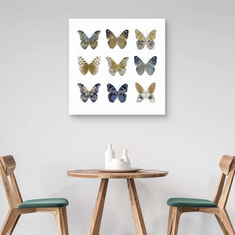 Butterfly Study I by Julia Bosco Canvas Art Print