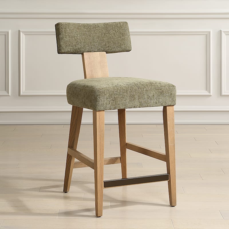 Uttermost Elysian Moss Counter Stool