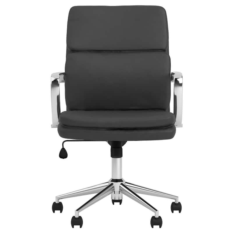 Adjustable Ergonomic Office Chair with Sleek Design and Comfortable Cushioning