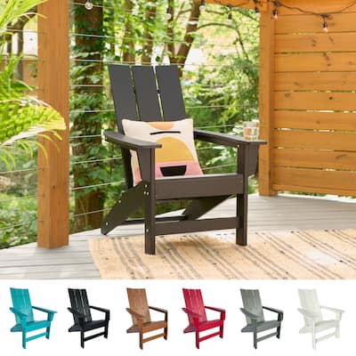 Brixx Poly Modern Adirondack Chair