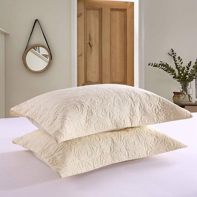 Porch & Den Manor Embroidered Pillow Sham (Set of 2)