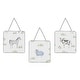 preview thumbnail 5 of 4, Farm Animals Collection Boy or Girl 11-piece Nursery Crib Bedding Set - Watercolor Farmhouse Lattice Horse Cow Sheep Pig