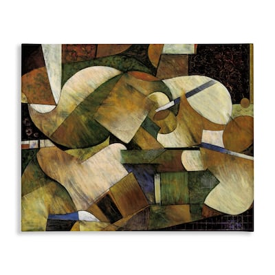 Stupell Expressive Geometric Abstraction Canvas Wall Art Design By Jonathan Parsons