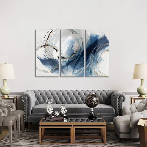 iCanvasART 3 Piece Reflections Canvas Print by Kitsch Opus 60 by 40/1.5 Deep iCanvasART 3 Piece Reflections Canvas Print by Kitsch Opus 60 by 40/1.5 Deep