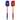 Disney Home Bon Voyage Silicone Spatula and Spoonula Set, 2 Piece, Mixed Colors - 11.5"