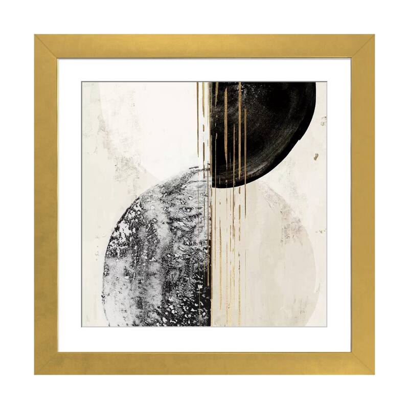 iCanvas "New Balance II" by Eva Watts - Gold - 24x24x1