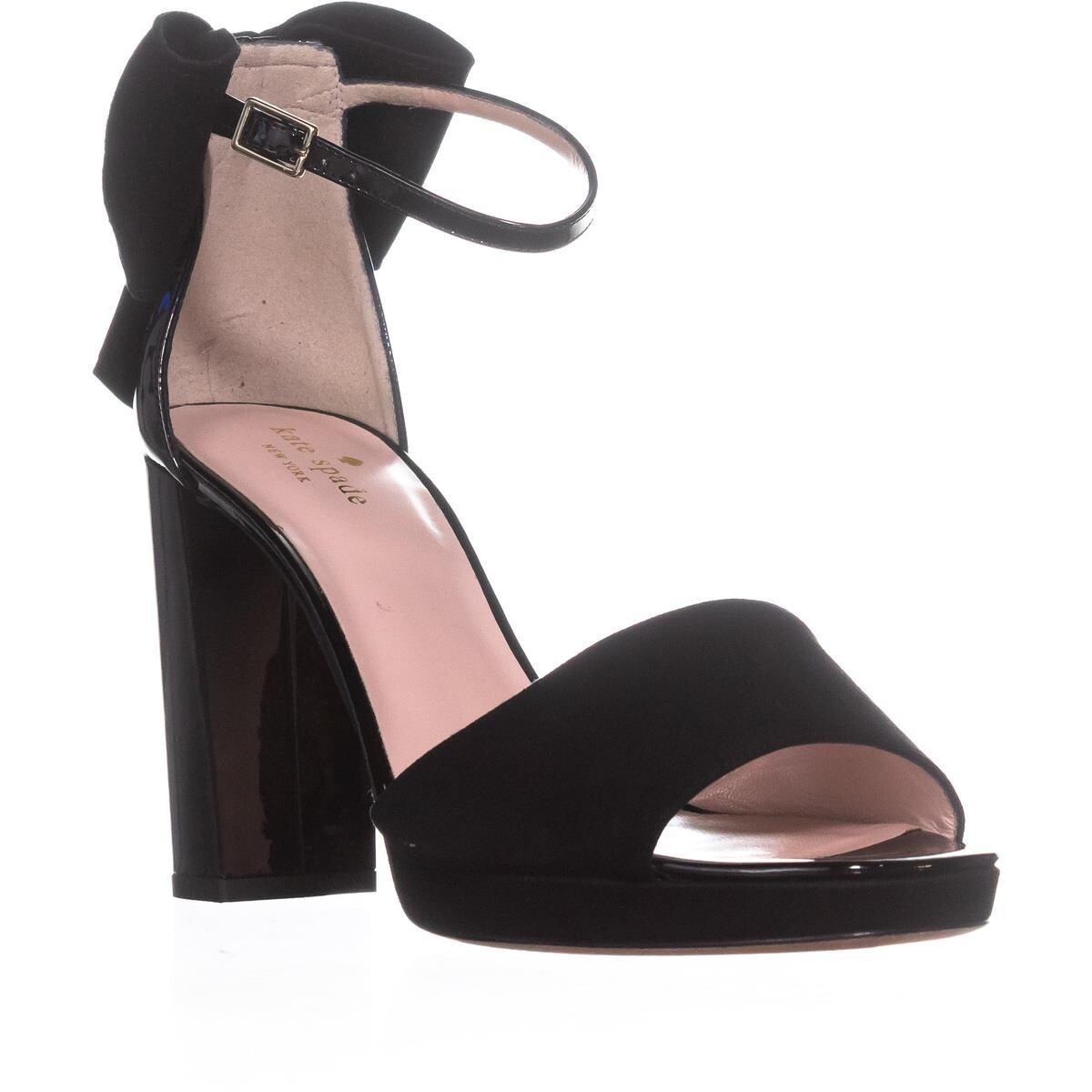 kate spade black bow flip flops