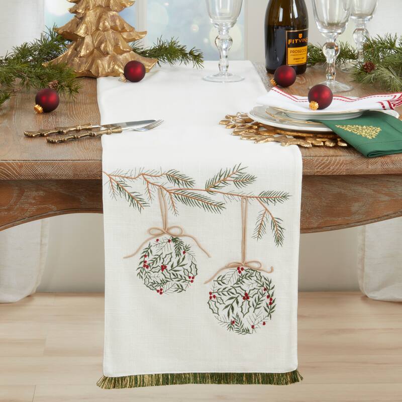 Ornament Table Runner - 13"x72"