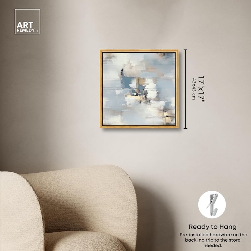 Morning Mist Over the Water Canvas by Art Remedy