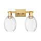 Option Brushed Brass / Clear