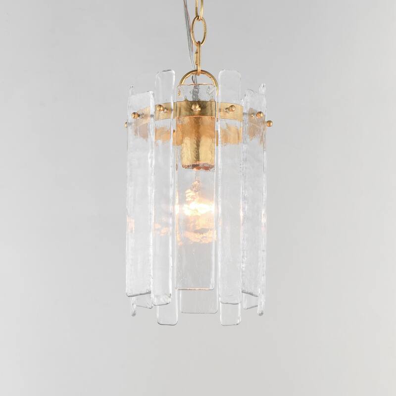 Maxim 21831AG Warren 8" Wide 1 Light Mini Pendant