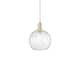 Option Champagne Bronze / Clear Water Glass