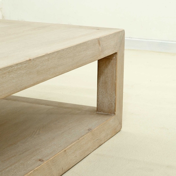 55 inch square sales coffee table