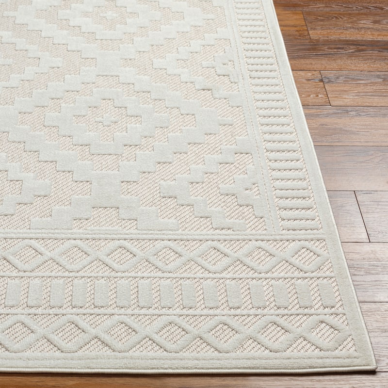 Livabliss San Diego Geometric Indoor/ Outdoor Area Rug