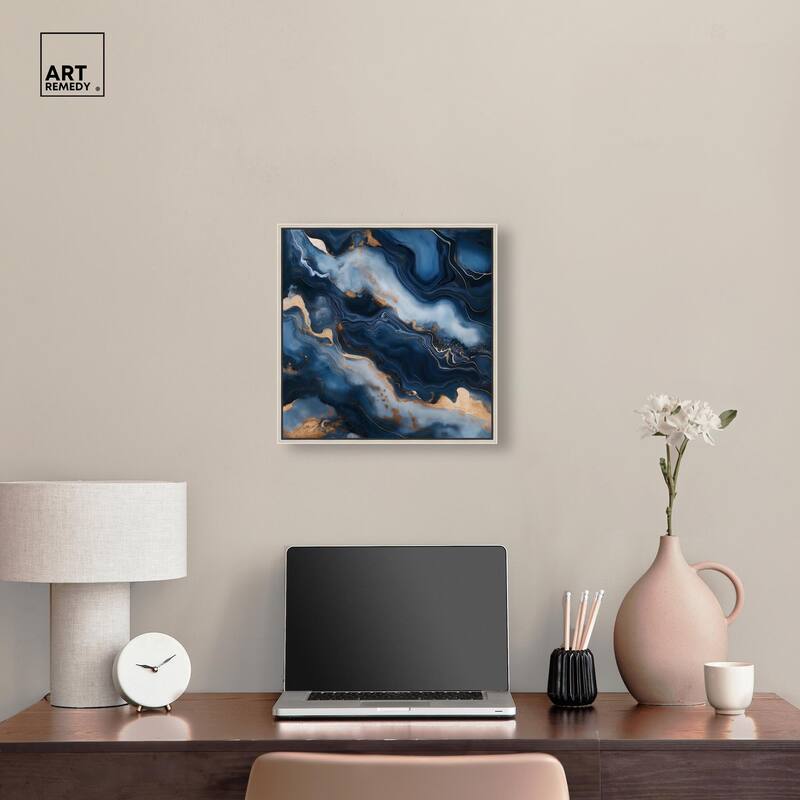 Deep Sea Geode IV Canvas by Art Remedy