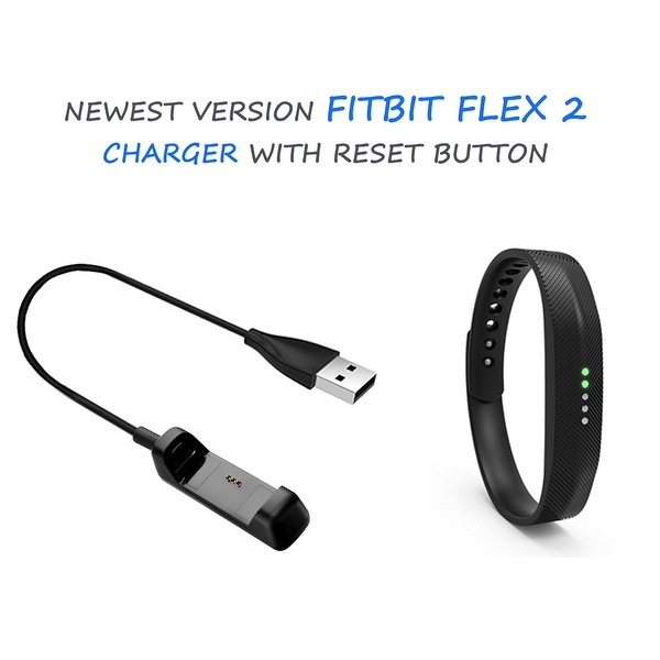 reset fitbit flex 2 without charger