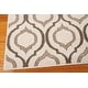 preview thumbnail 23 of 22, Nourison Glistening Nights Modern Geometric Trellis Area Rug