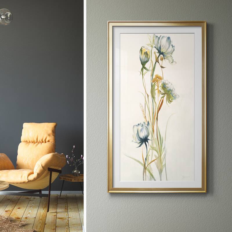 LATE SUMMER WILDFLOWERS I- Premium Gallery Wrapped Print - Ready to Hang