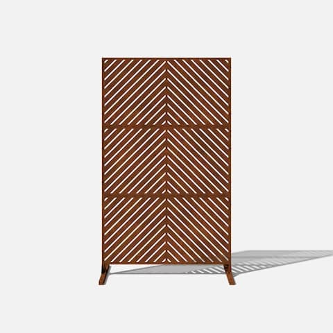 Veradek Corten Steel Screen Set