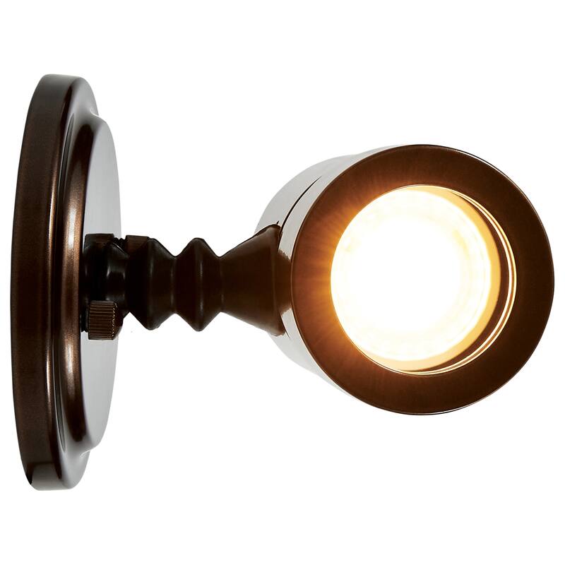 Access Lighting Myra Outdoor Adjustable Spotlight - Bronze Finish - Bulb Included
