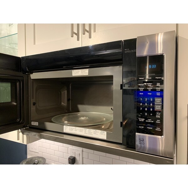 Lg Lmh2235st Refurbished 2 Cu Ft Over The Range Microwave Lg Lmh2235st Refurbished 2 Cu Ft Over The Range Microwave Oven With Extenda Vent In Stainless Steel Free Shipping Today 10305144