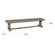 preview thumbnail 7 of 15, Kasey Reclaimed Wood Dining Bench by Kosas Home
