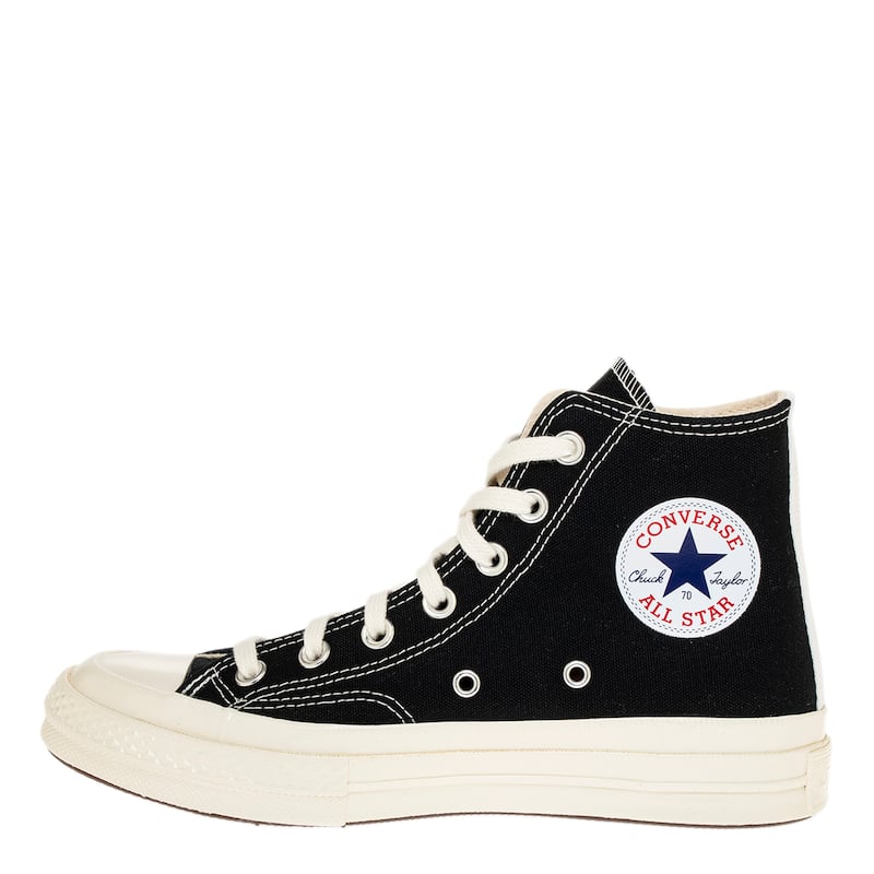 Converse X Comme Des Garcon PLAY Chuck 70 High Top Sneakers