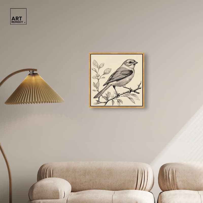 Bird's Gaze Canvas by Art Remedy
