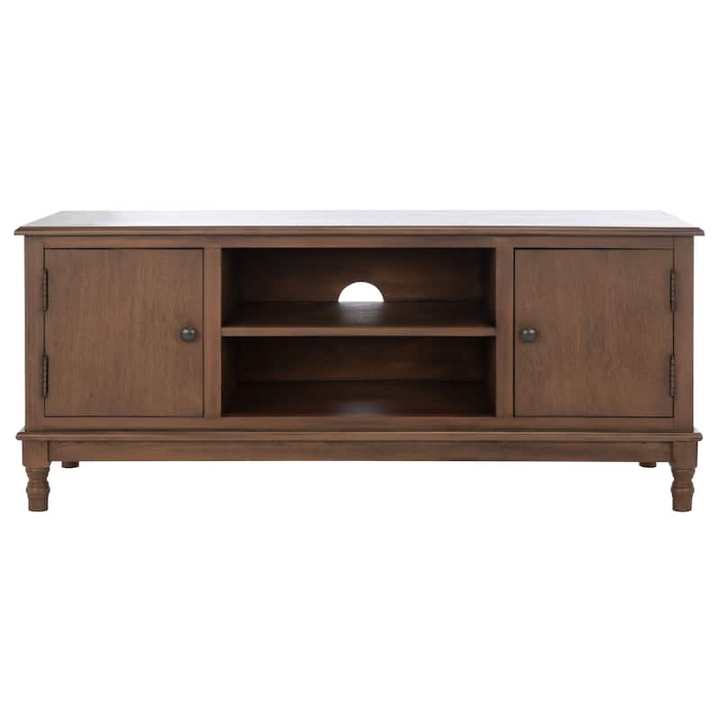 SAFAVIEH Ozark 2-Door 1-Shelf TV Media Stand - 47.3" W x 15.8" L x 20" H