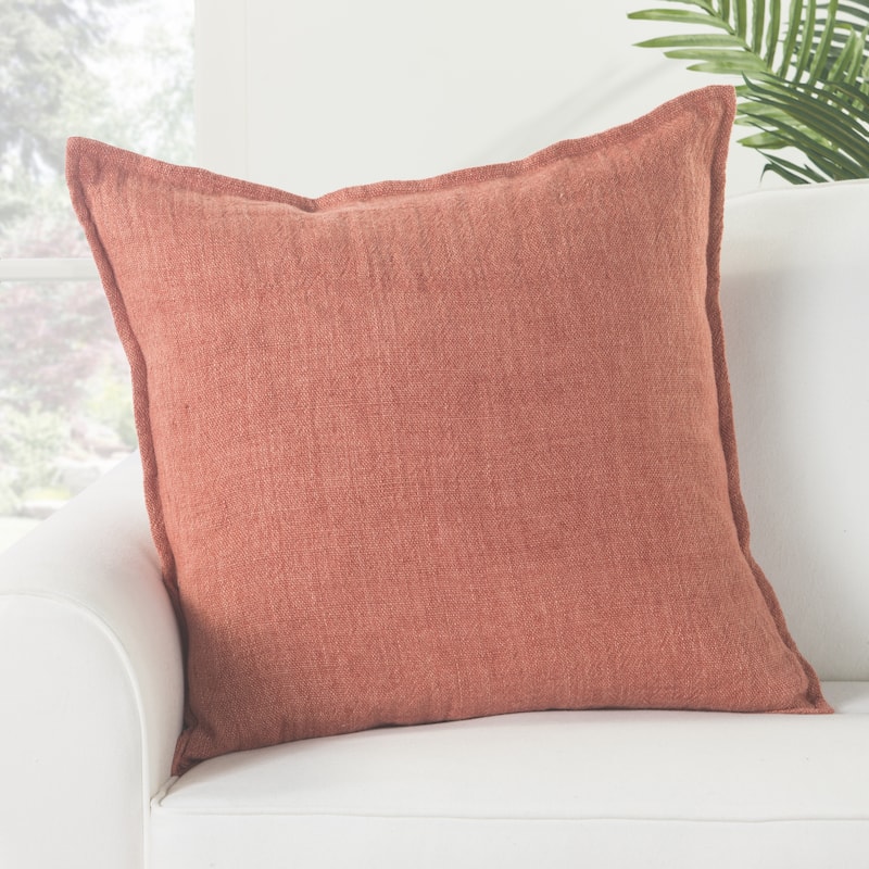 Bay Solid Throw Pillow