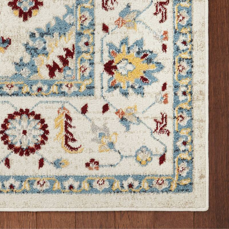 Everwash Treasure Saul Southwest Geometric Machine Washable Area Rug