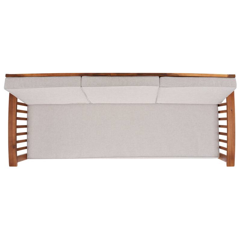 SAFAVIEH Najiba Outdoor Patio Bench - 27Wx69Dx33H