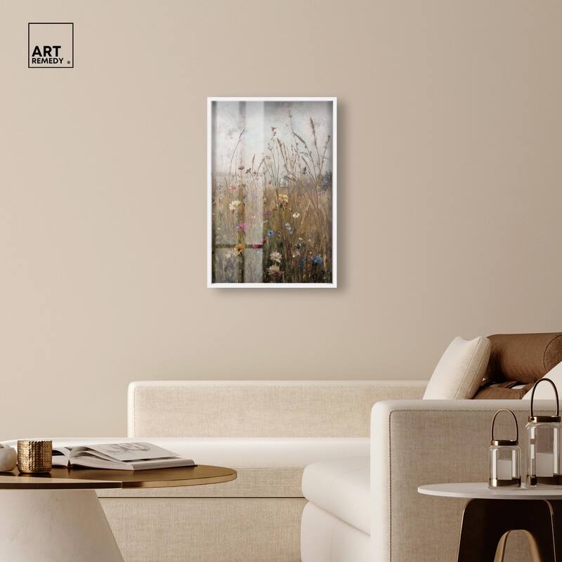 Field of Forgotten Dreams I Shadowbox by Art Remedy