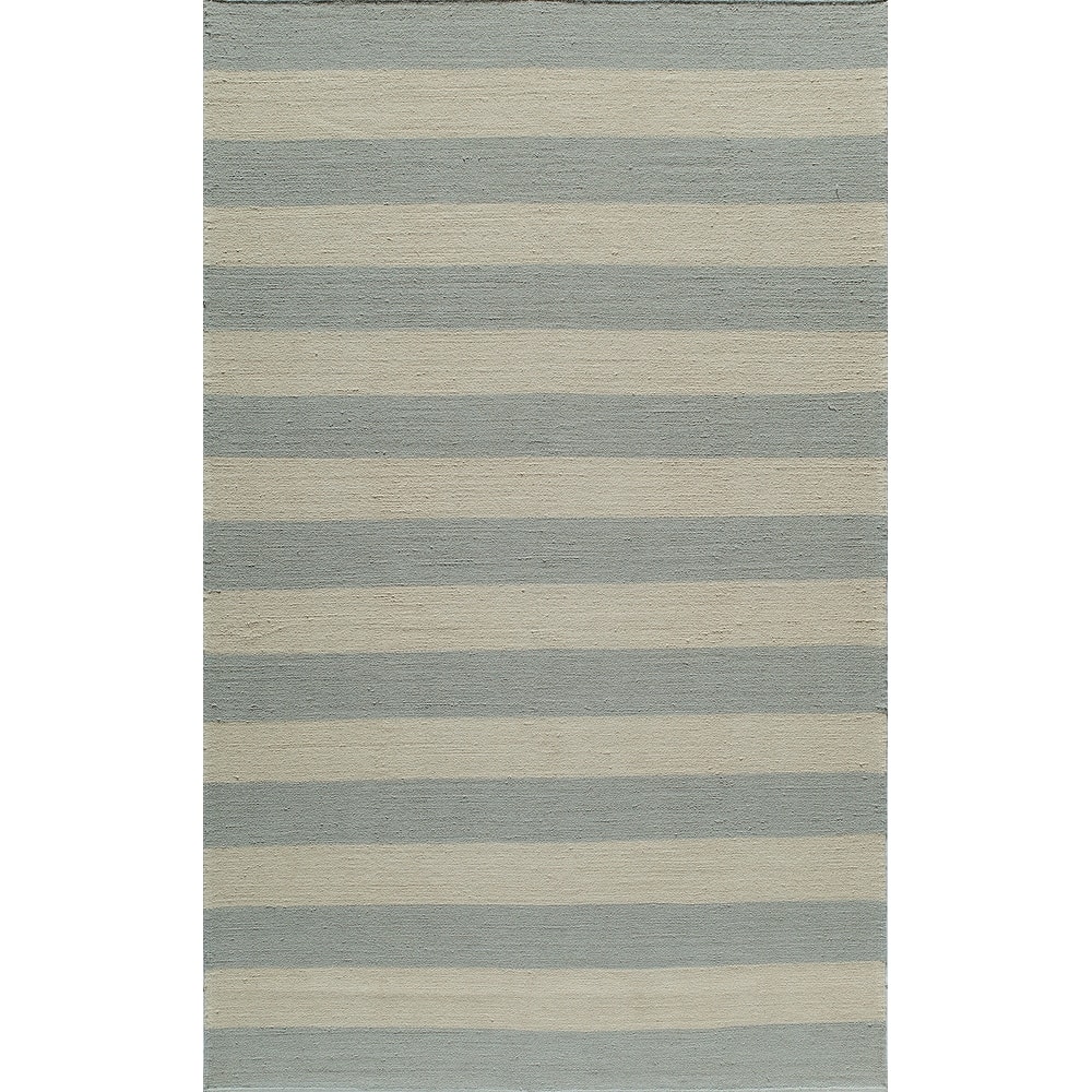 Momeni Laguna Hand Woven Wool Contemporary Striped Area Rug