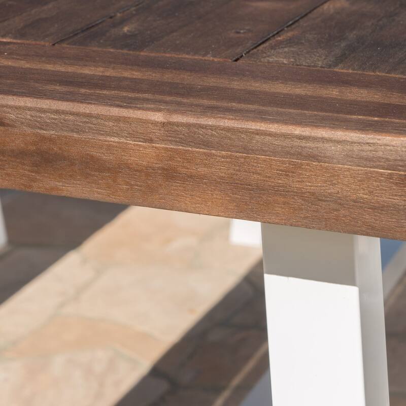 Carlisle Acacia Outdoor 3-piece Dining Set by Christopher Knight Home