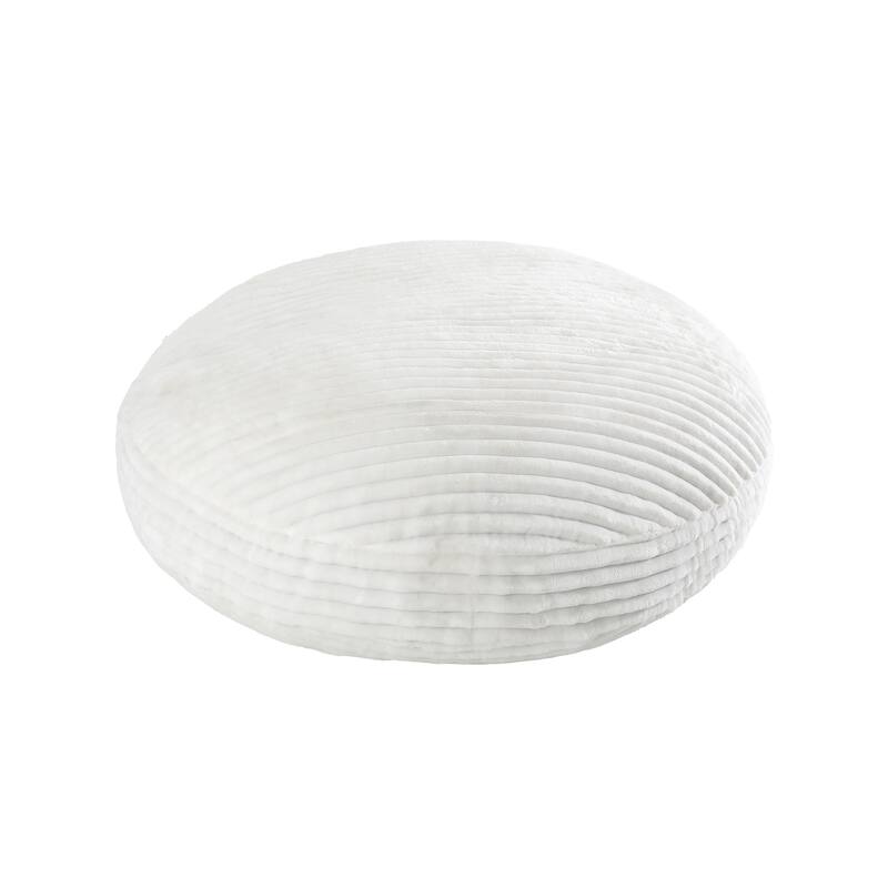 Round Bean Bag Chair and Lounger Pet-Friendly Design