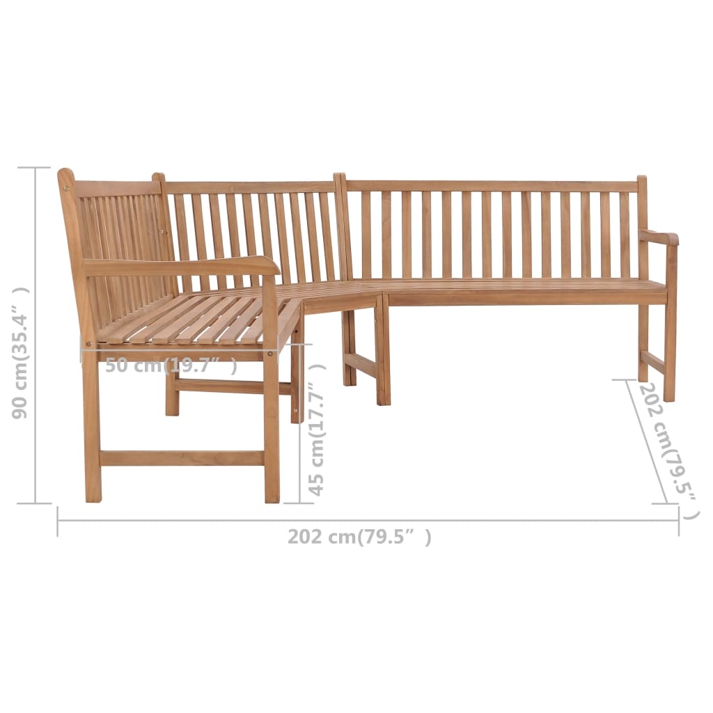 Patio corner sales bench